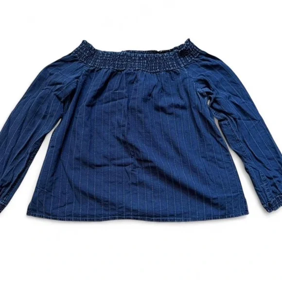 Rag & Bone Denim Textured Top - Picture 1 of 3